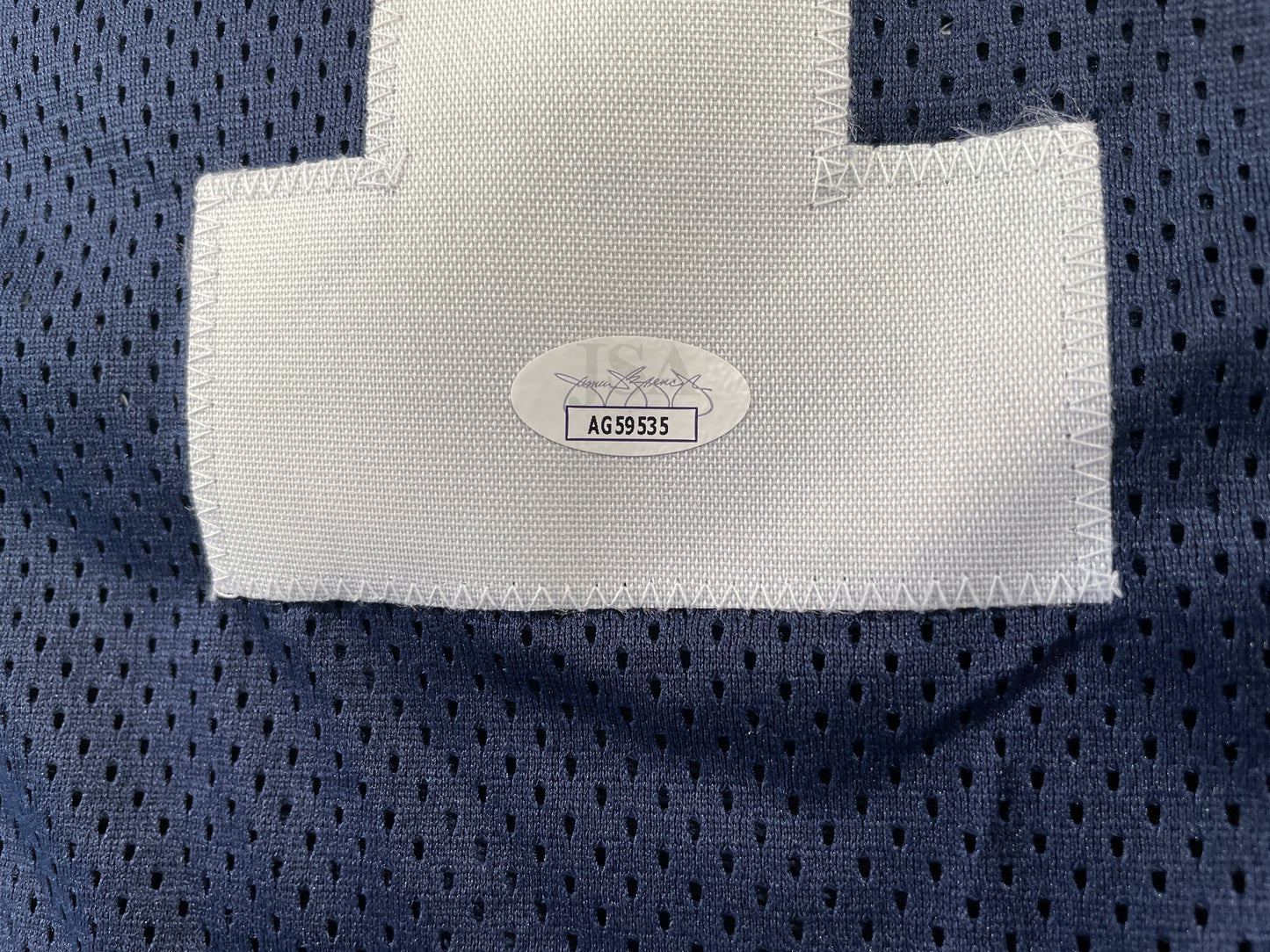 JAY NOVACEK DALLAS COWBOYS SIGNED THANKSGIVING JERSEY Wyoming JSA COA