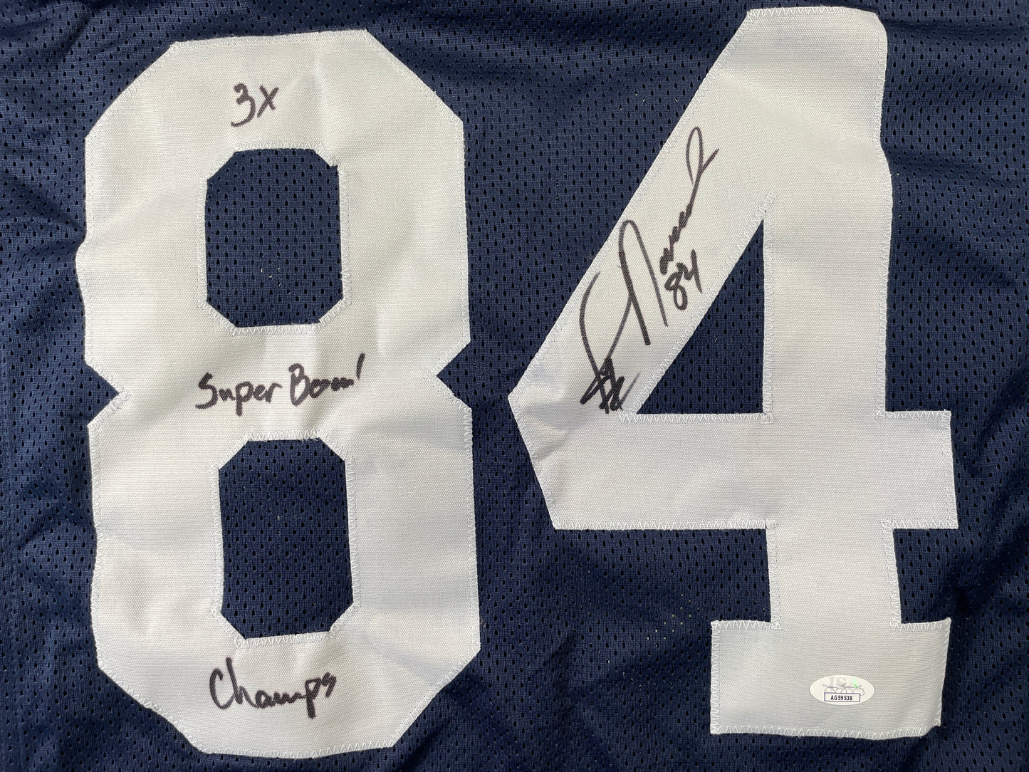 JAY NOVACEK DALLAS COWBOYS SIGNED THANKSGIVING JERSEY Wyoming JSA COA