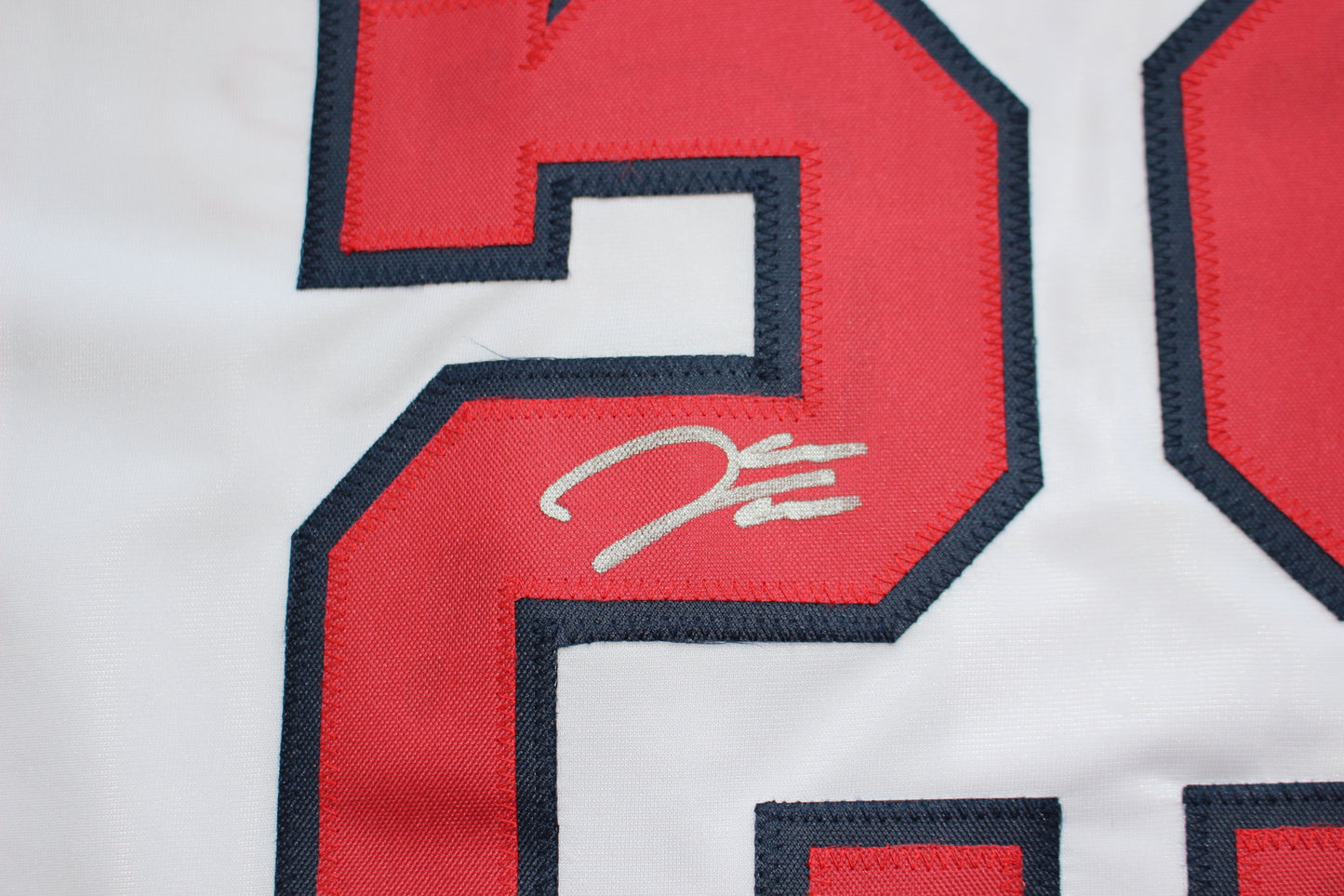 JAMES WOOD WASHINGTON NATIONALS SIGNED HOME JERSEY BAS