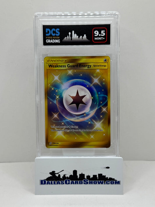 Weakness Guard Energy 258/236 Gold Secret Rare Unified Minds DCS 9.5