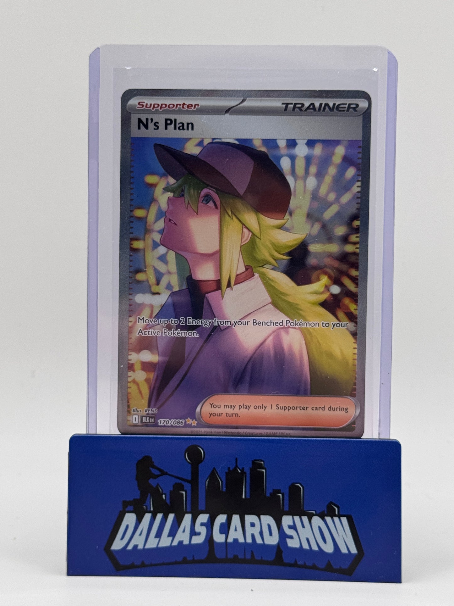2025 Pokemon - N's Plan (SIR) - 170/086 Black Bolt NM