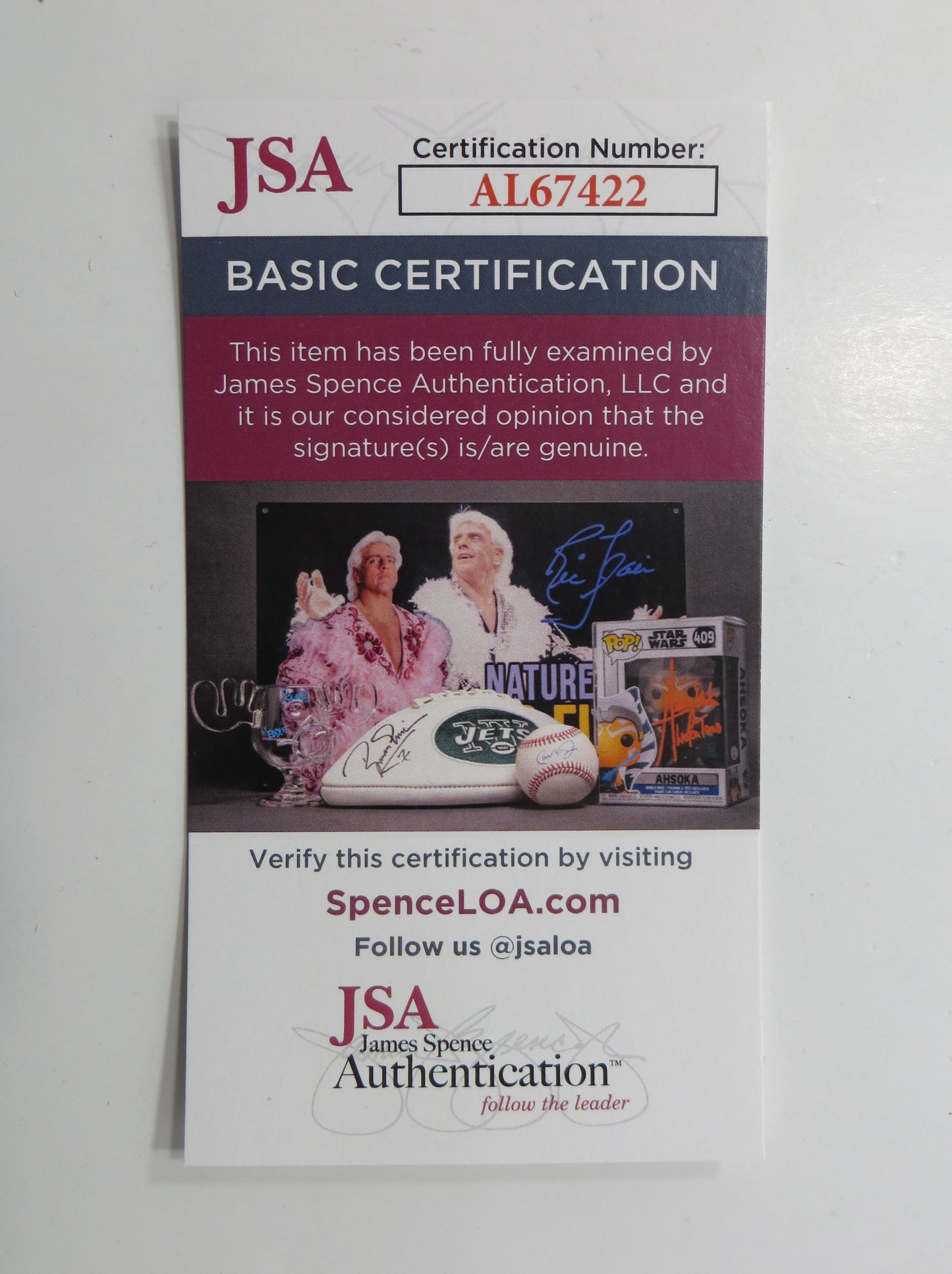 PETE LAMMONS NEW YORK JETS SIGNED 8x10 PHOTO JSA COA