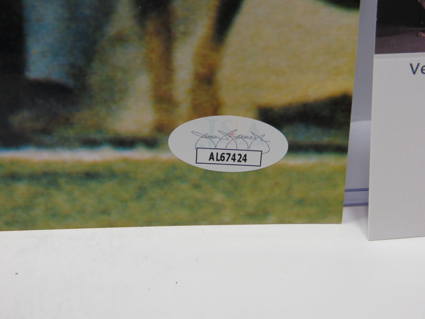 STEVE WORSTER SIGNED TEXAS LONGHORNS 8x10 PHOTO JSA COA