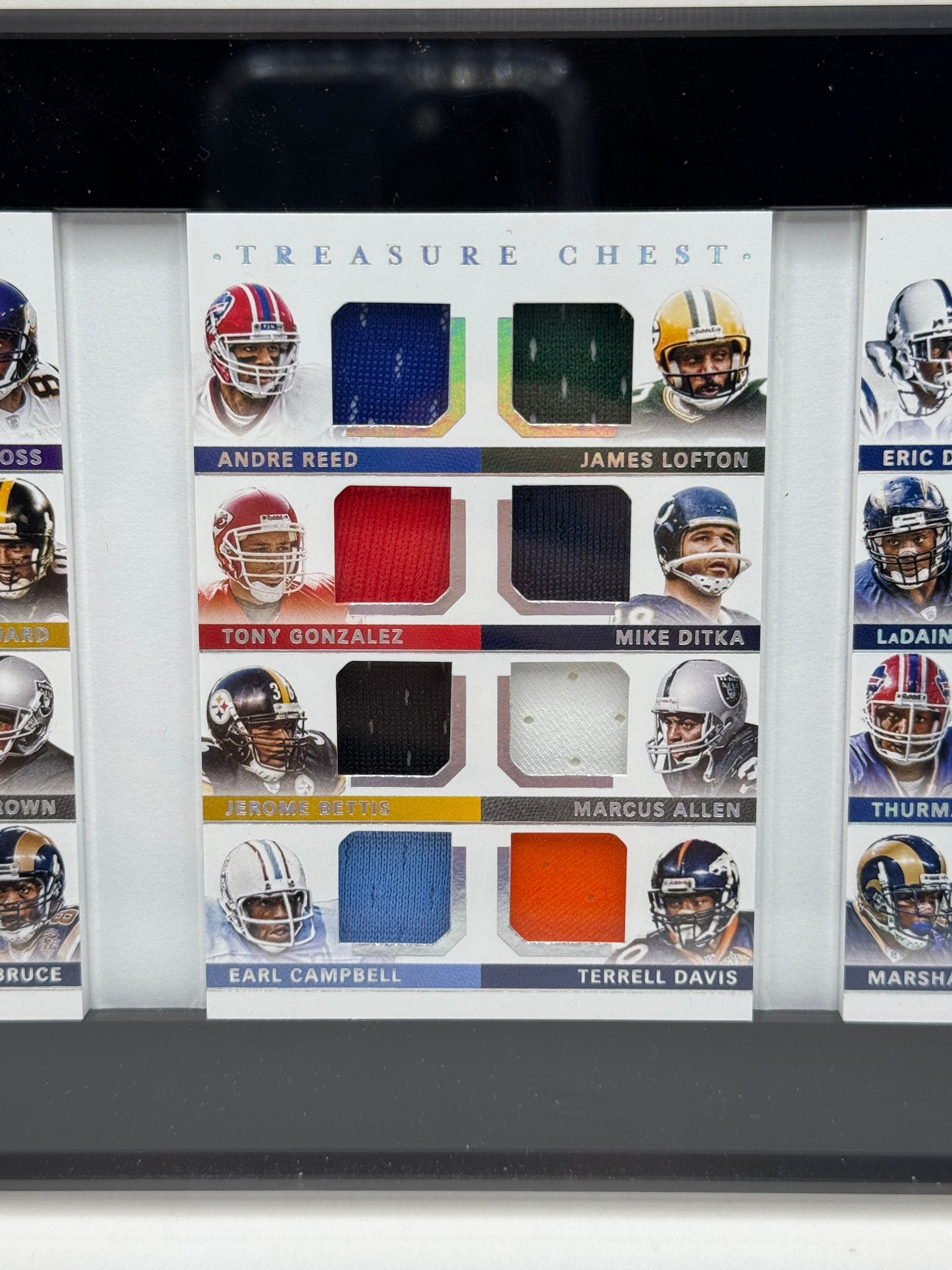 2020 National Treasure #TC-HOF Treasure Chest Hall of Fame Rice,Moss,Sanders /49