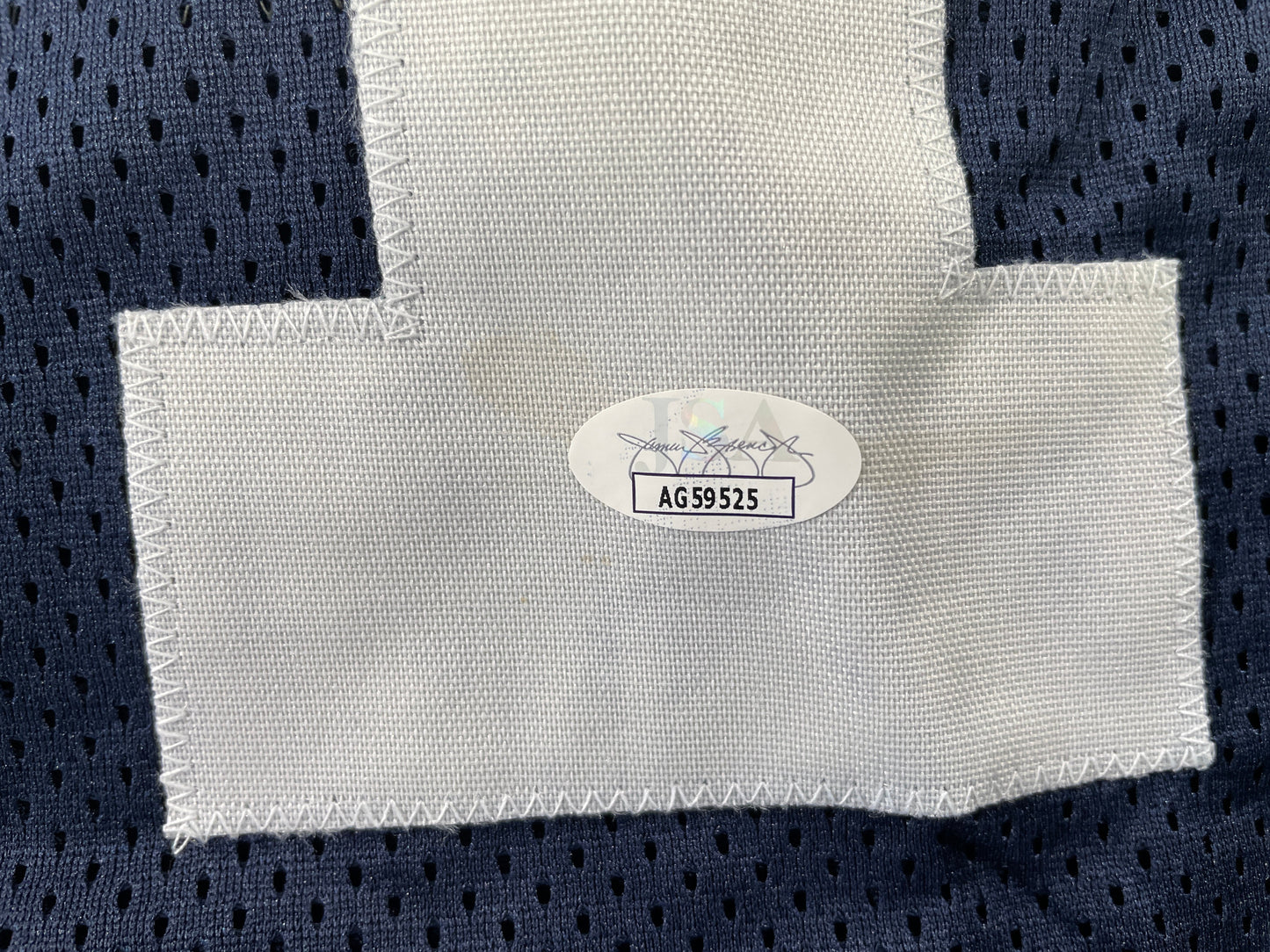 JAY NOVACEK DALLAS COWBOYS SIGNED THANKSGIVING JERSEY Wyoming JSA COA
