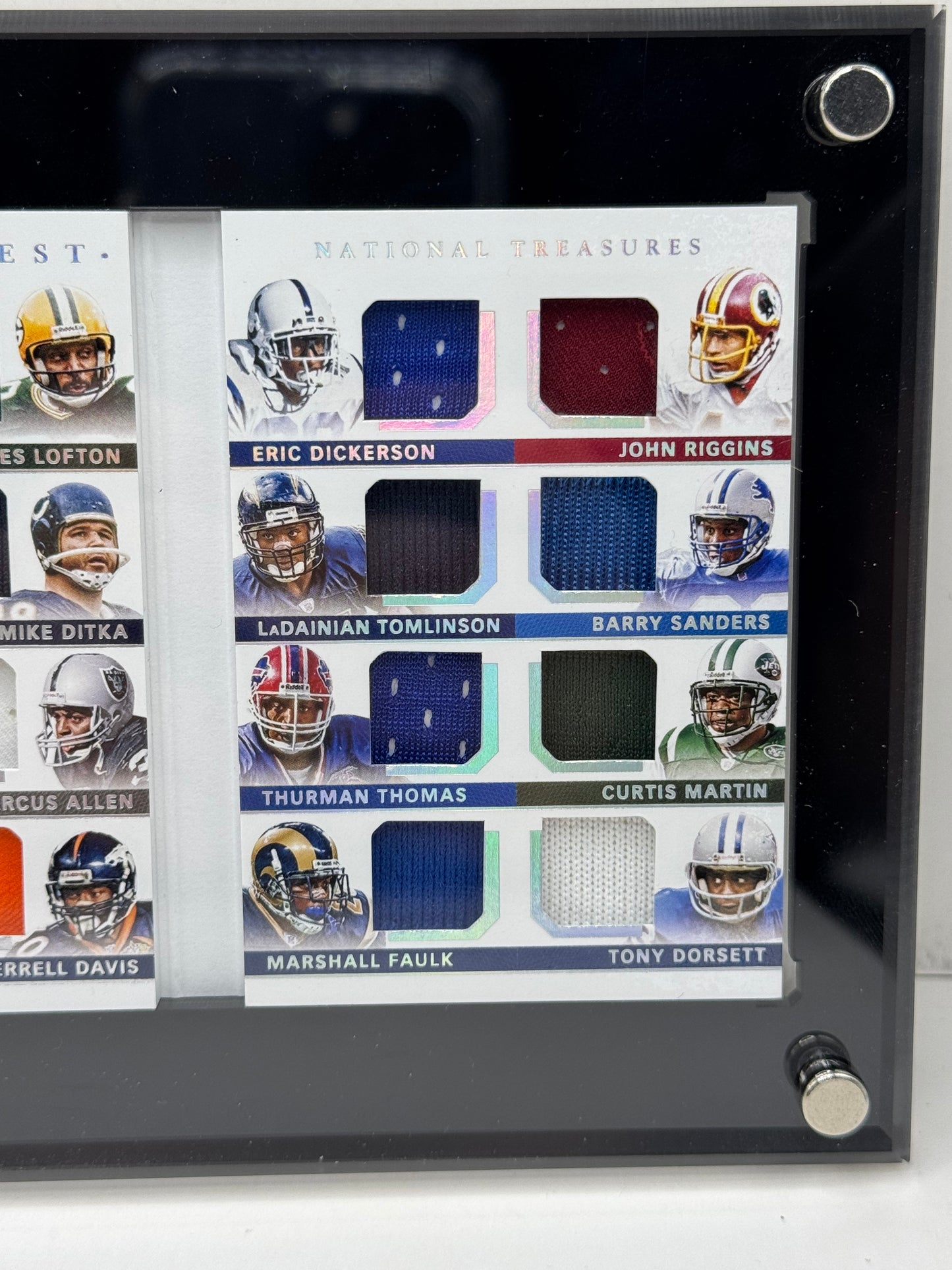 2020 National Treasure #TC-HOF Treasure Chest Hall of Fame Rice,Moss,Sanders /49