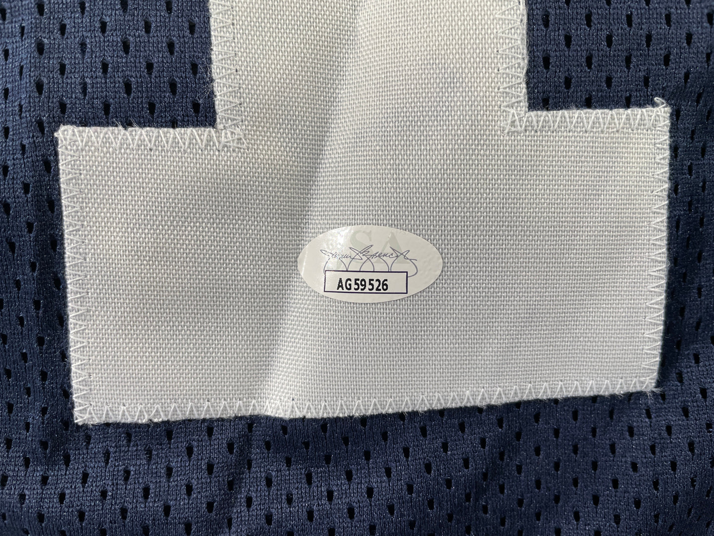 JAY NOVACEK DALLAS COWBOYS SIGNED THANKSGIVING JERSEY Wyoming JSA COA
