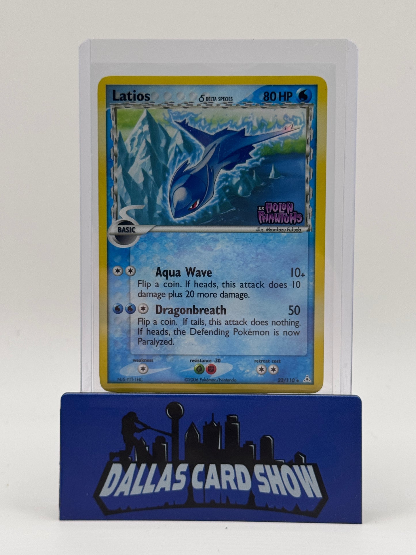 2006 Pokemon - Latios (Rev. Foil) - 3/107 ex Holon Phantoms LP