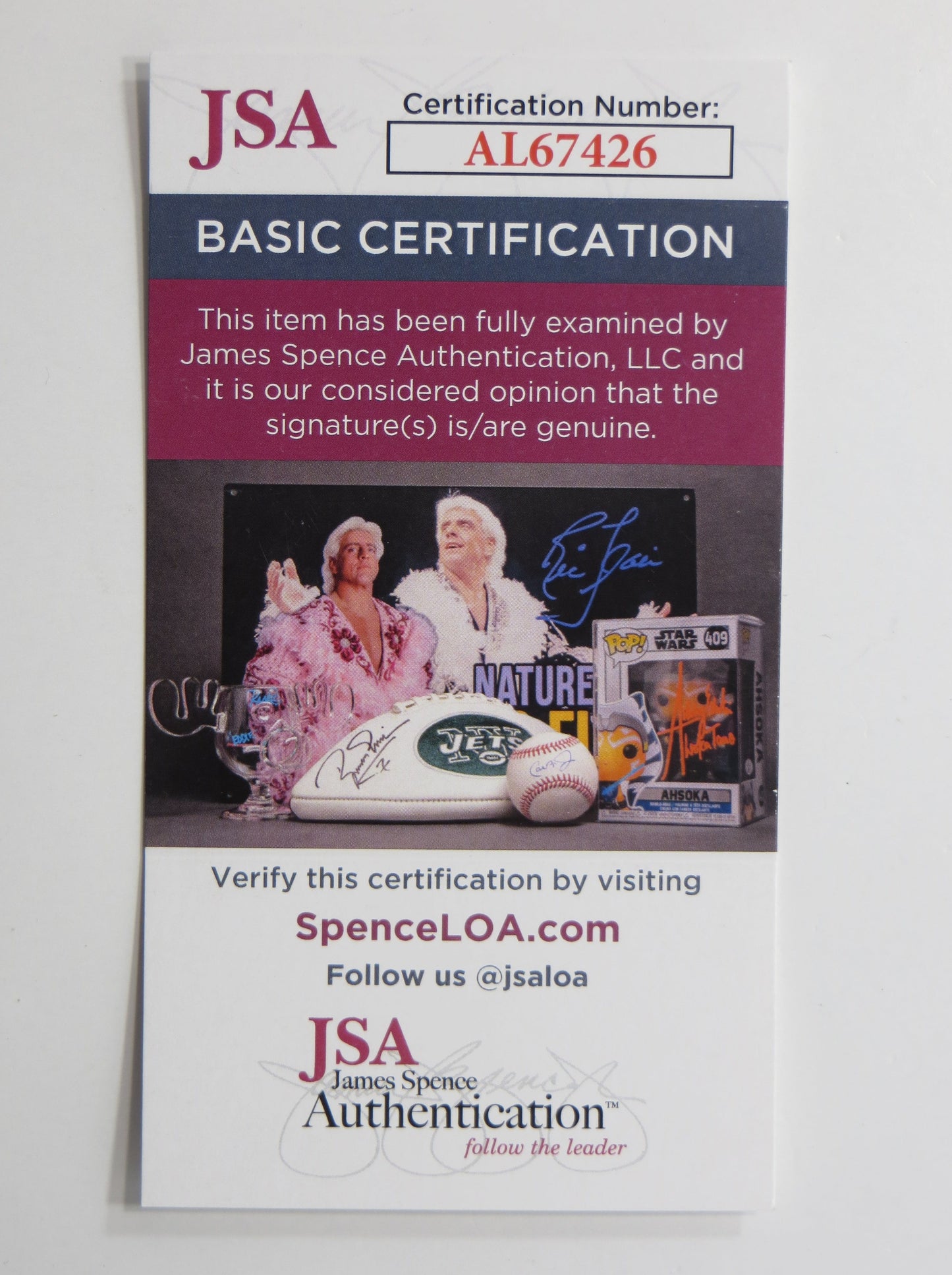 ERNIE KOY TEXAS LONGHORNS SIGNED 8x10 PHOTO JSA COA