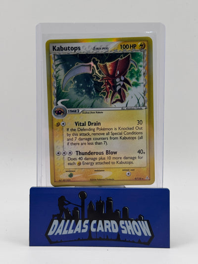2006 Pokemon - Kabutops (Holo) - 9/110 Delta Species LP