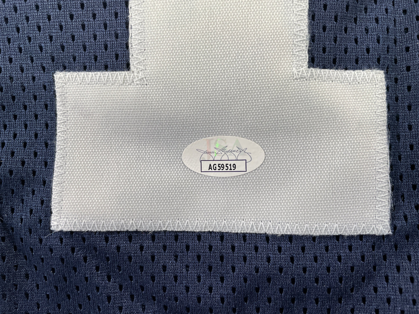 JAY NOVACEK DALLAS COWBOYS SIGNED THANKSGIVING JERSEY Wyoming JSA COA