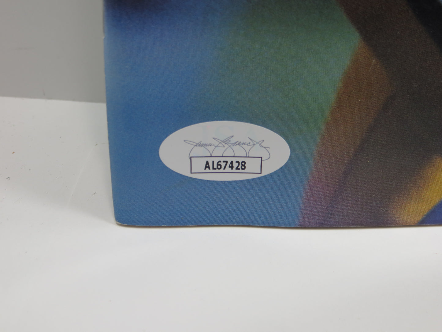 JEROME BETTIS SIGNED BECKETT FOOTBALL MAGAZINE LA RAMS JSA COA