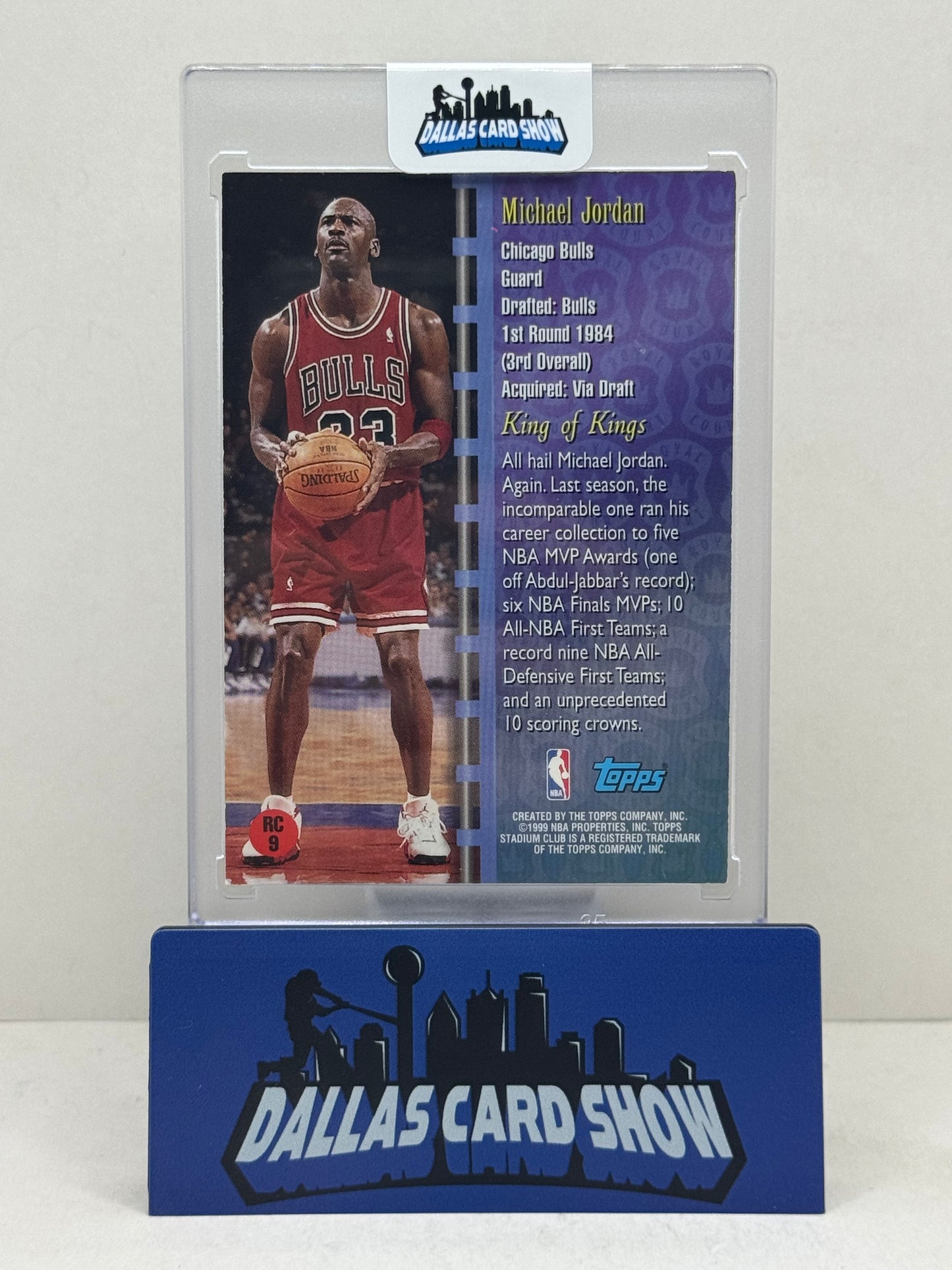 1999 Stadium Club Michael Jordan Royal Court King of Kings