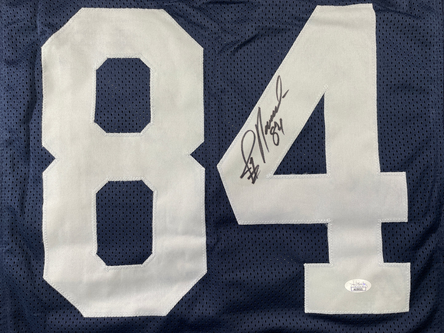 JAY NOVACEK DALLAS COWBOYS SIGNED THANKSGIVING JERSEY Wyoming JSA COA