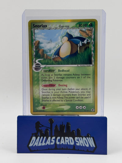 2006 Pokemon - Snorlax (Delta Species) - 10/101 Delta Species MP