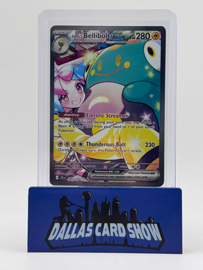 2025 Pokemon - Iono's Bellibolt ex (SIR) - 183/159 Journey Together NM