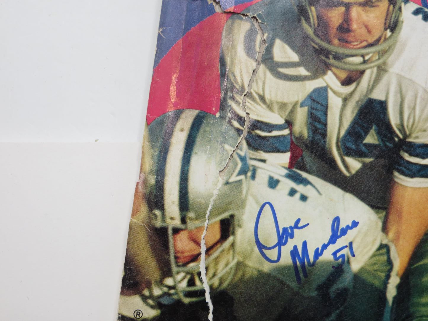 DAVE MANDERS SIGNED Sports Ilustrated Magazine DALLAS COWBOYS JSA COA