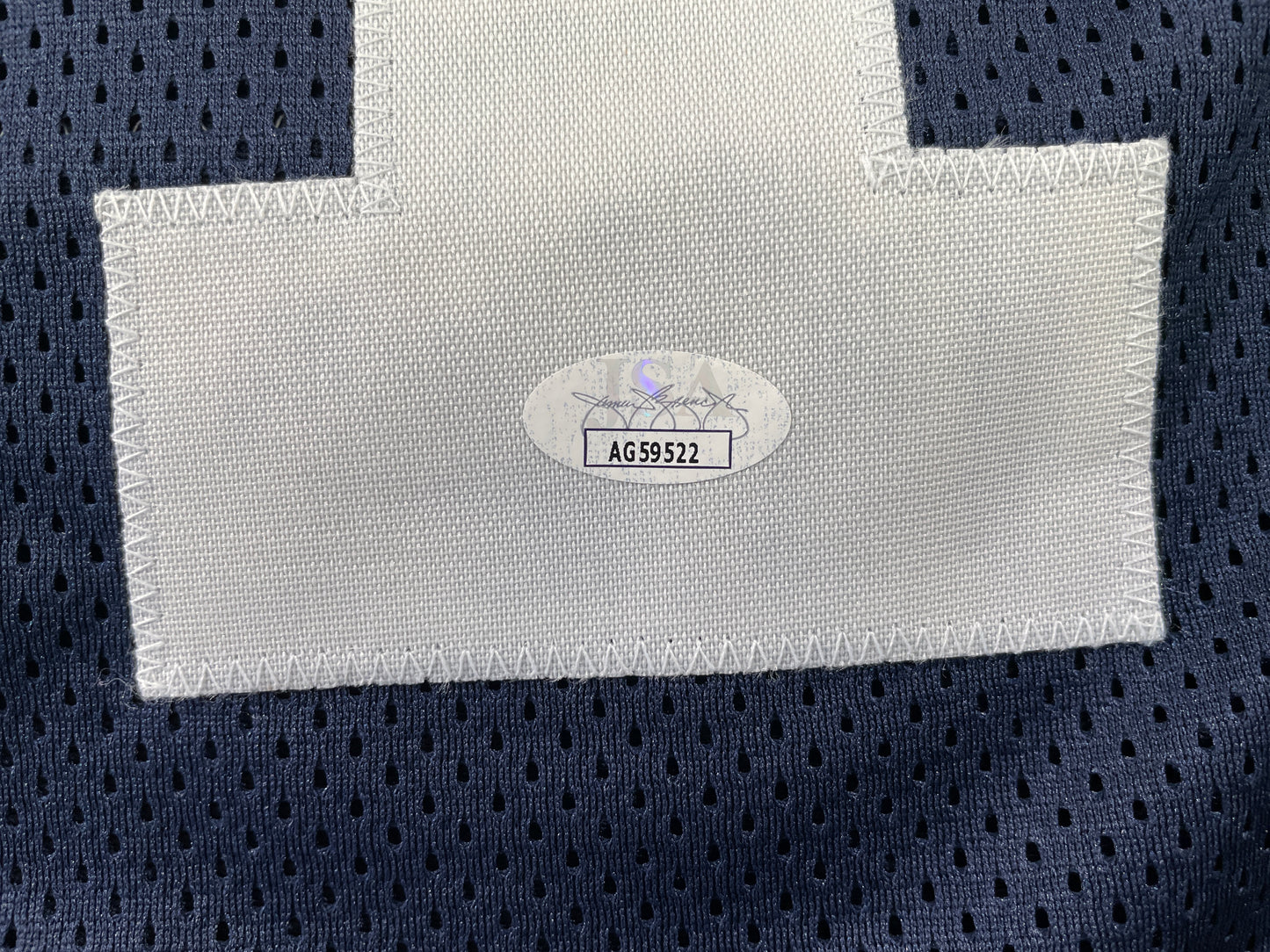 JAY NOVACEK DALLAS COWBOYS SIGNED THANKSGIVING JERSEY Wyoming JSA COA