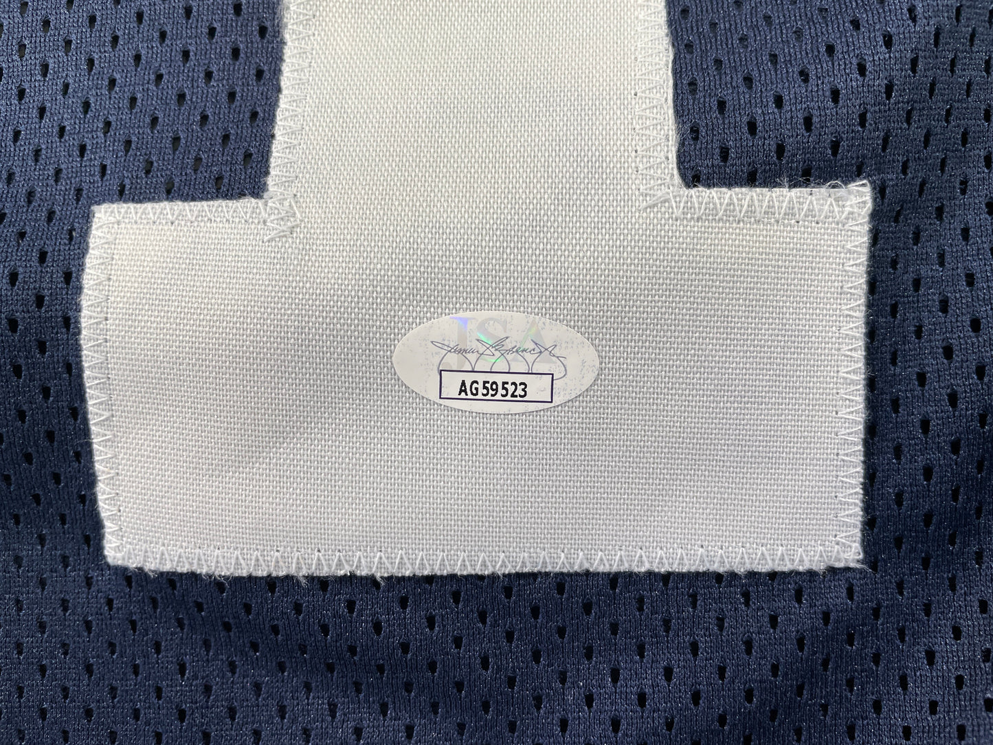 JAY NOVACEK DALLAS COWBOYS SIGNED THANKSGIVING JERSEY Wyoming JSA COA