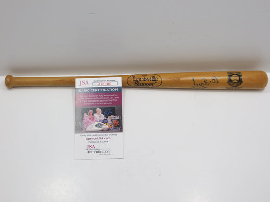 GEORGE BRETT SIGNED Louisville Slugger Cooperstown Hall of Fame MINI BAT JSA COA
