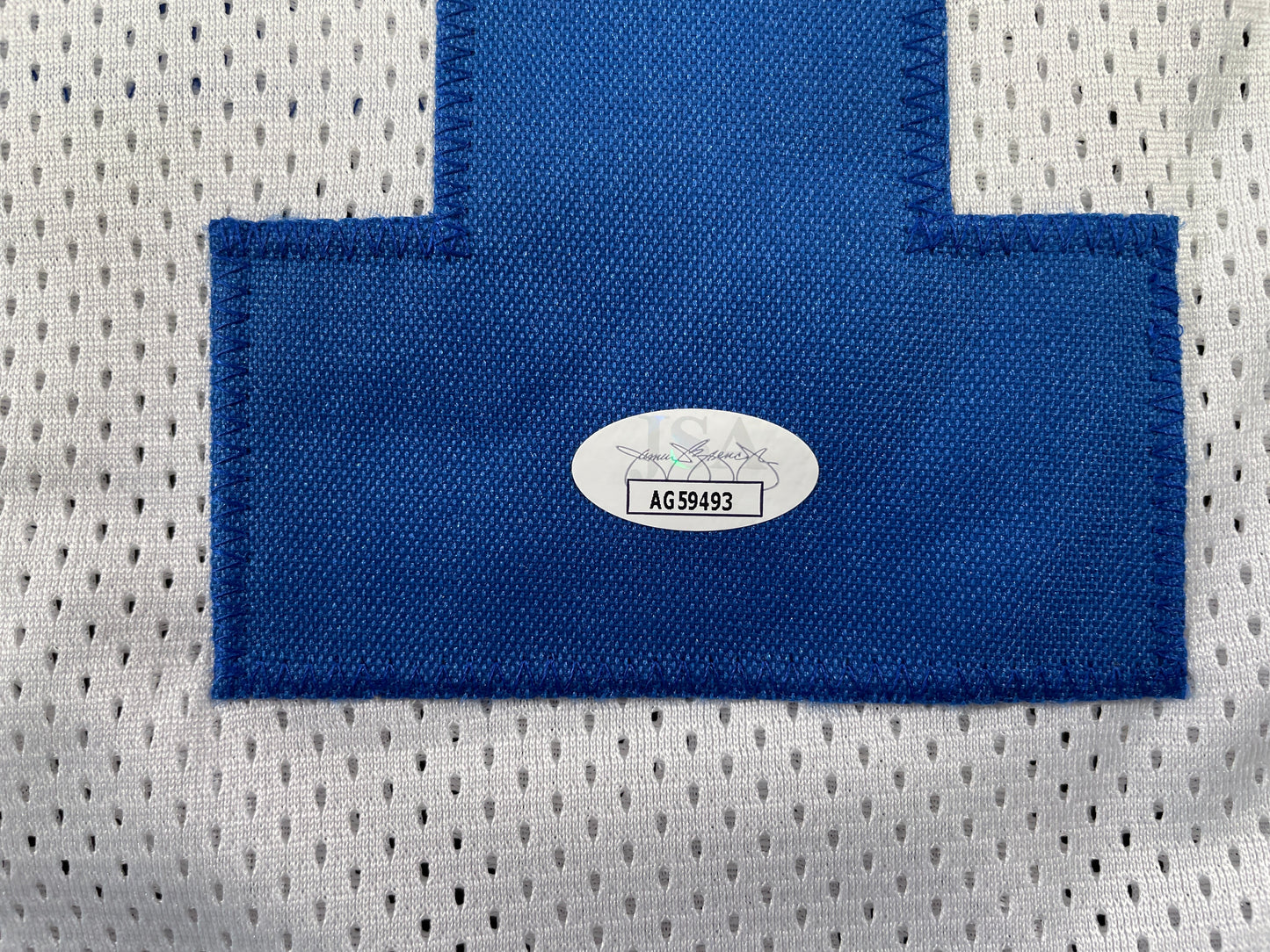 JAY NOVACEK DALLAS COWBOYS SIGNED HOME JERSEY w/INSC Wyoming JSA