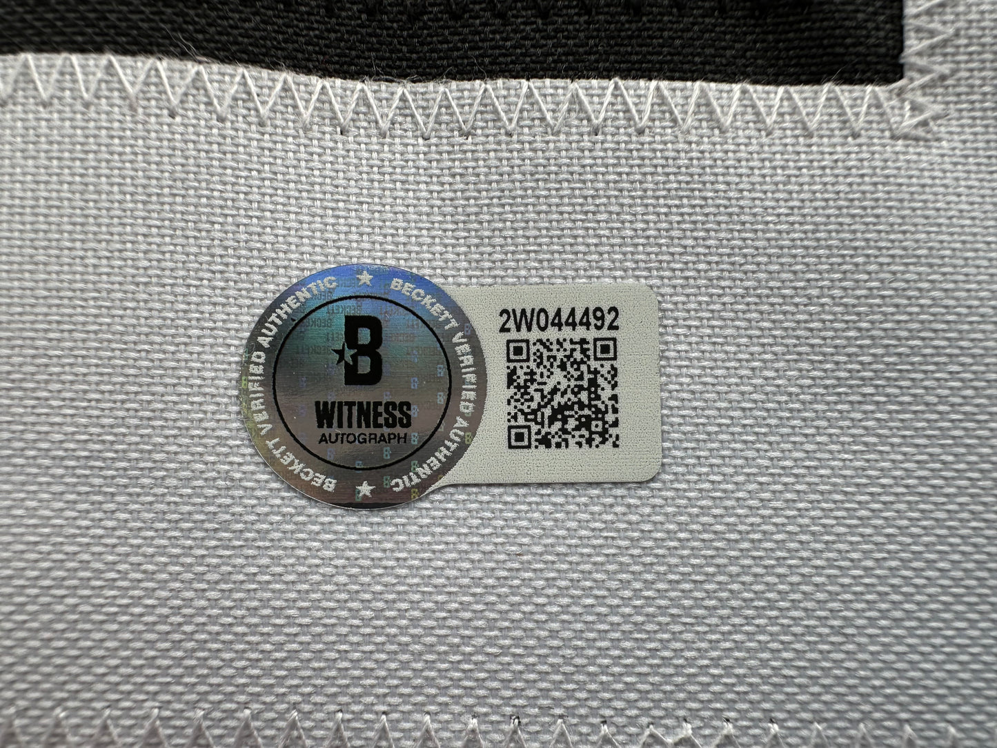 ED BELFOUR SIGNED RED Chicago Black Hawks Jersey BAS