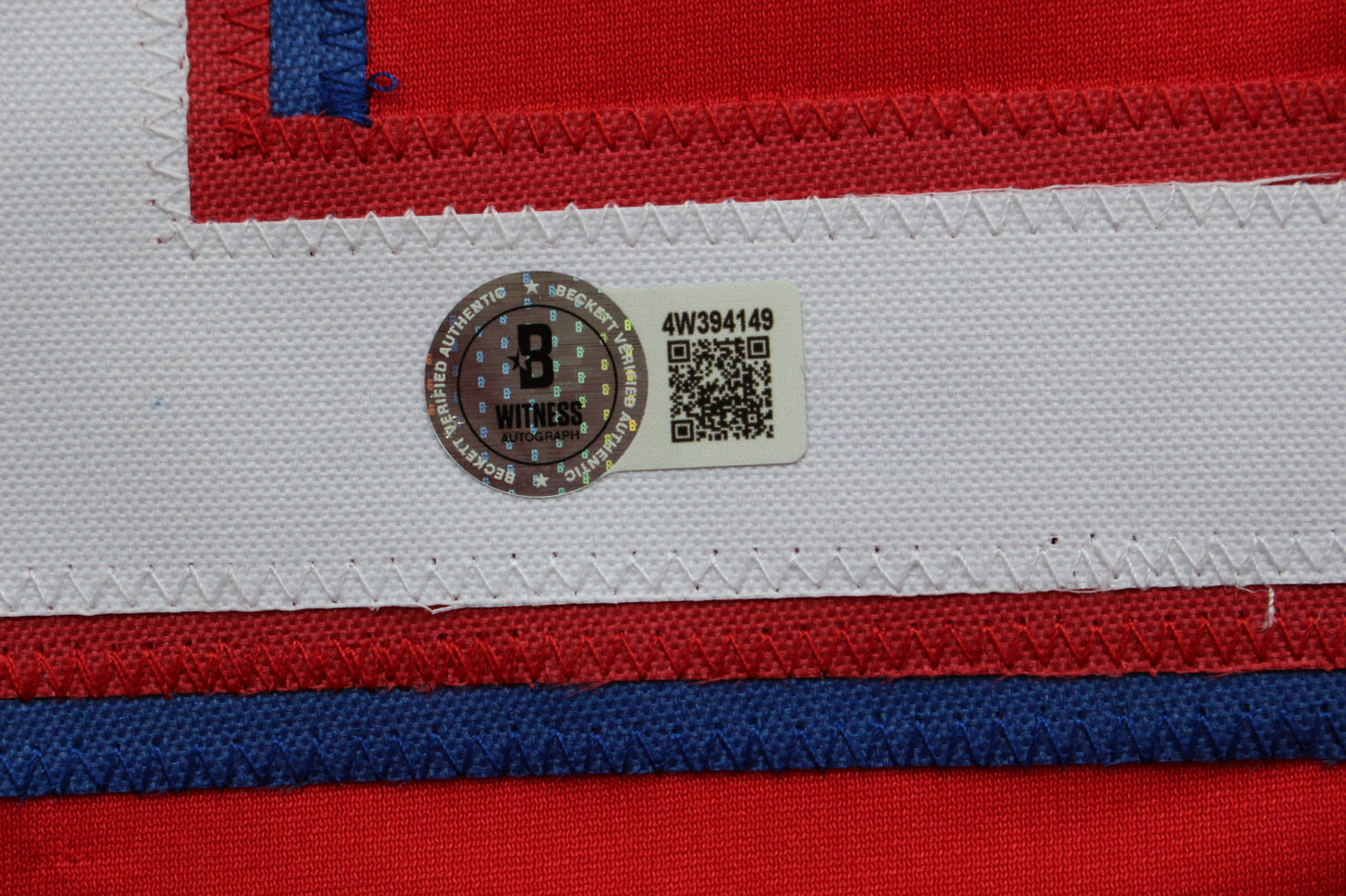 EVAN CARTER TEXAS RANGERS SIGNED RED JERSEY BAS COA
