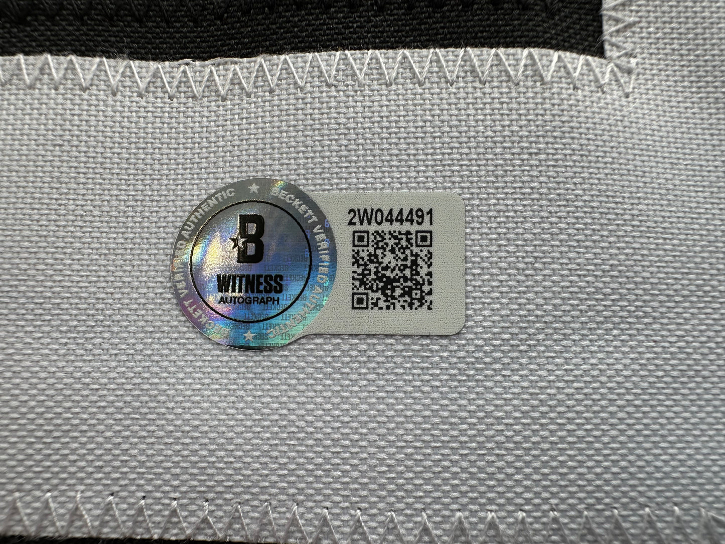 ED BELFOUR SIGNED RED Chicago Black Hawks Jersey BAS