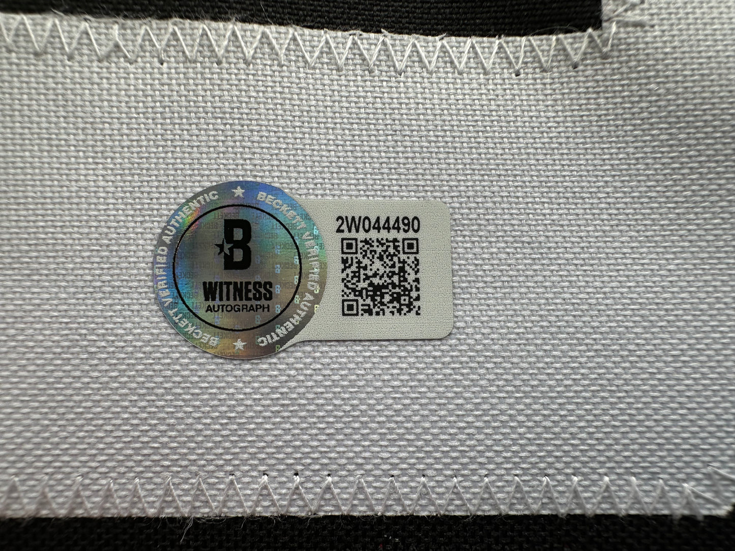 ED BELFOUR SIGNED RED Chicago Black Hawks Jersey BAS