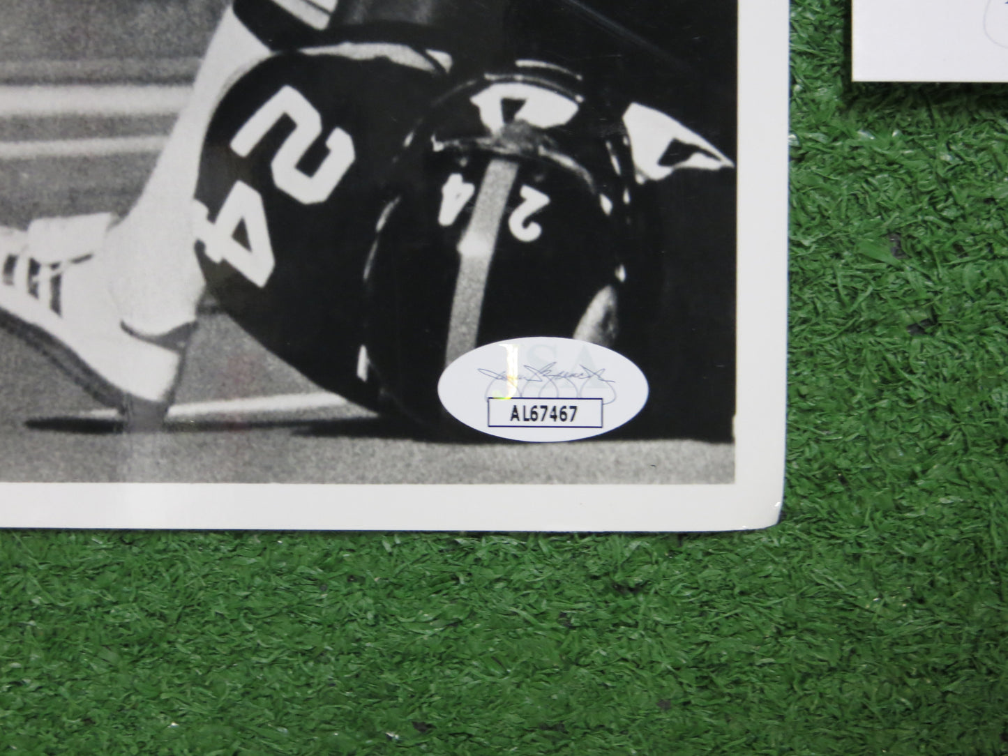 RON JOHNSON PITTSBURGH STEELERS SIGNED PHOTO JSA COA