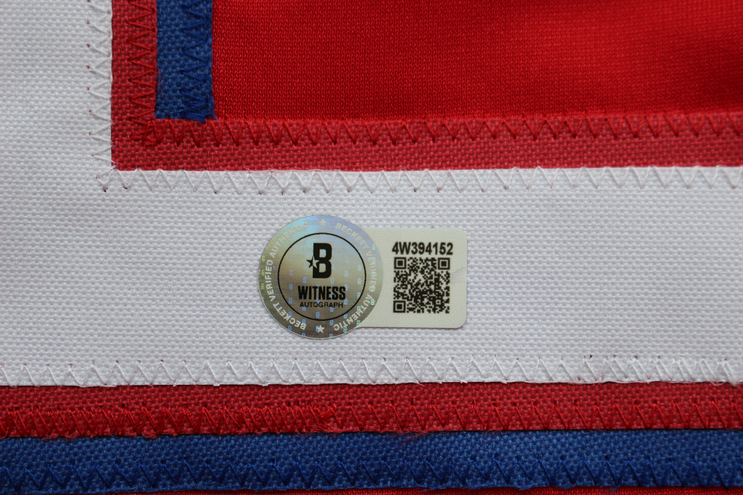EVAN CARTER TEXAS RANGERS SIGNED RED JERSEY BAS COA