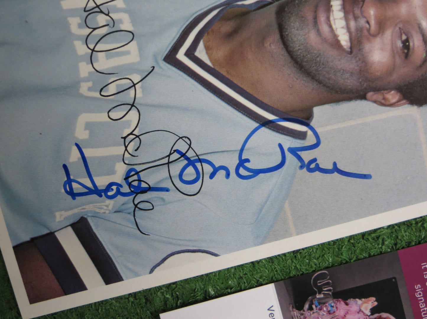 HAL McRAE KANSAS CITY ROYALS SIGNED PHOTO JSA COA