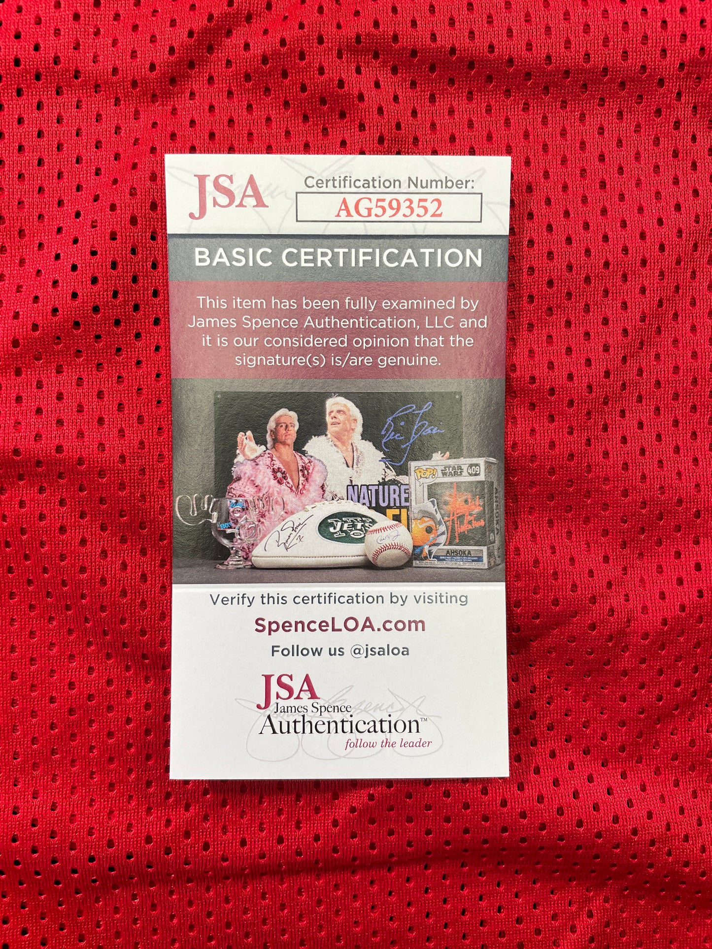 TONY HILL STANFORD CARDINAL SIGNED JERSEY Cowboys w/2x1stTeamAllPac8 JSA