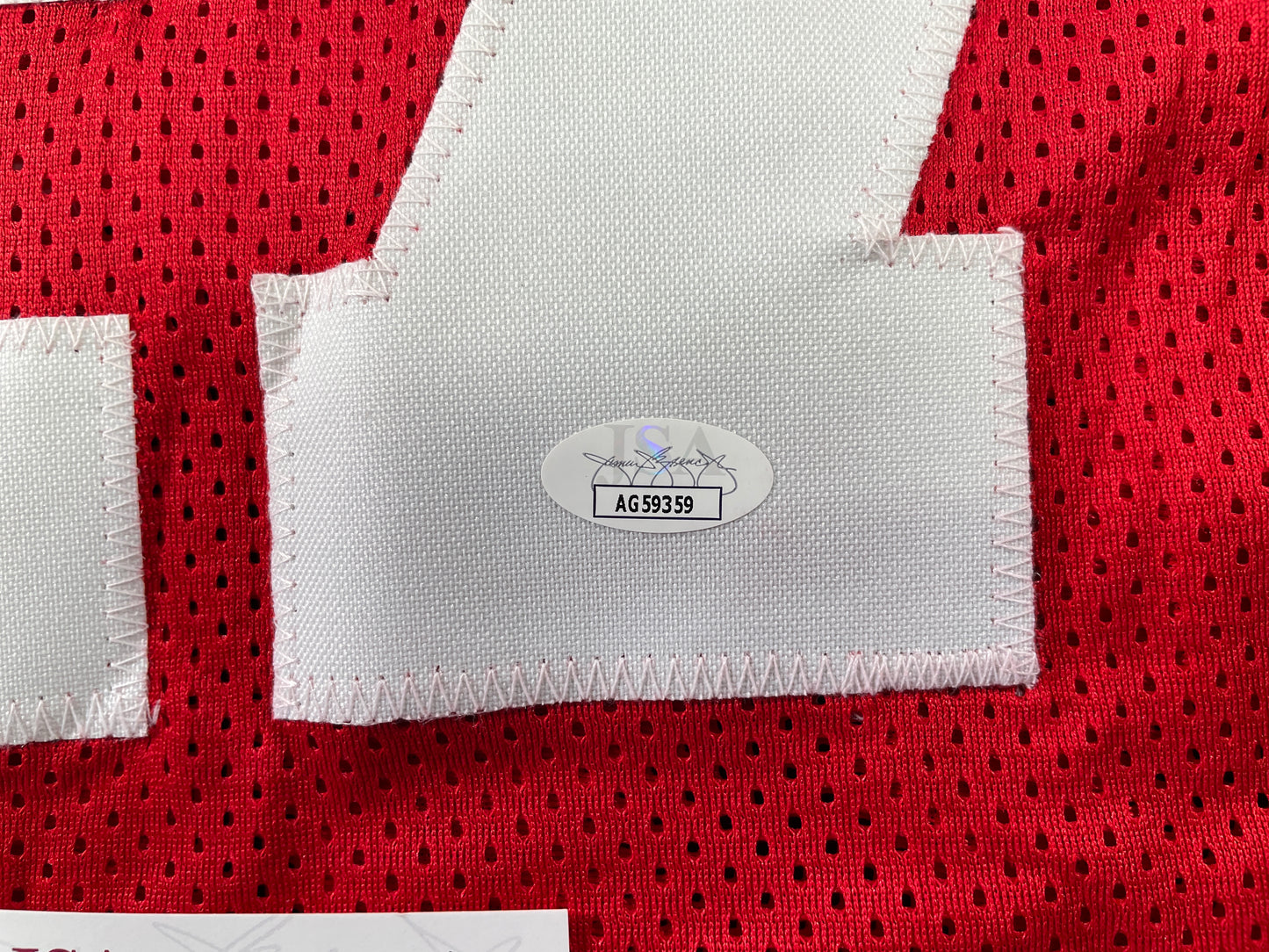 TONY HILL STANFORD CARDINAL SIGNED JERSEY Cowboys w/2x1stTeamAllPac8 JSA