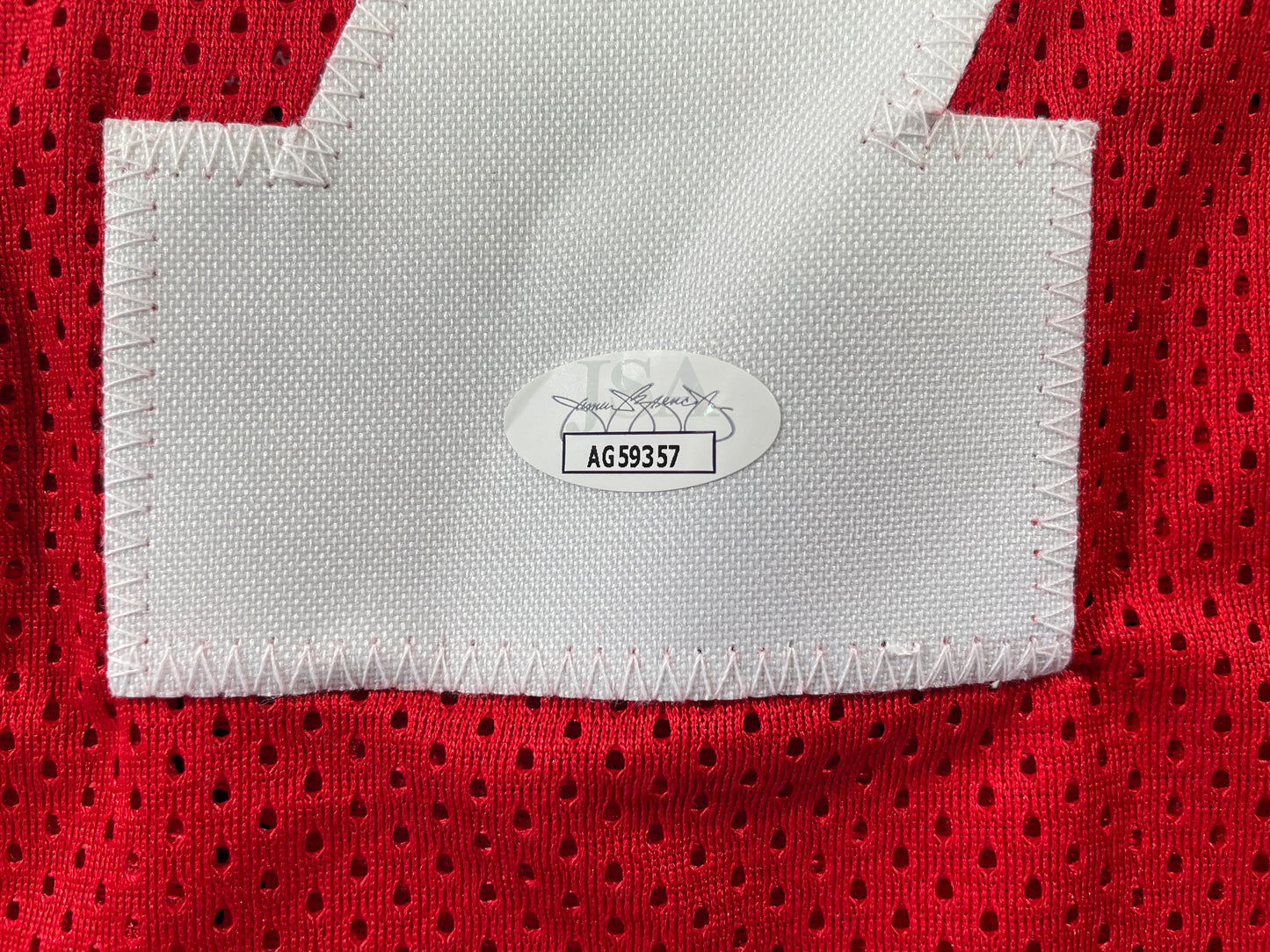 TONY HILL STANFORD CARDINAL SIGNED JERSEY Cowboys w/2x1stTeamAllPac8 JSA