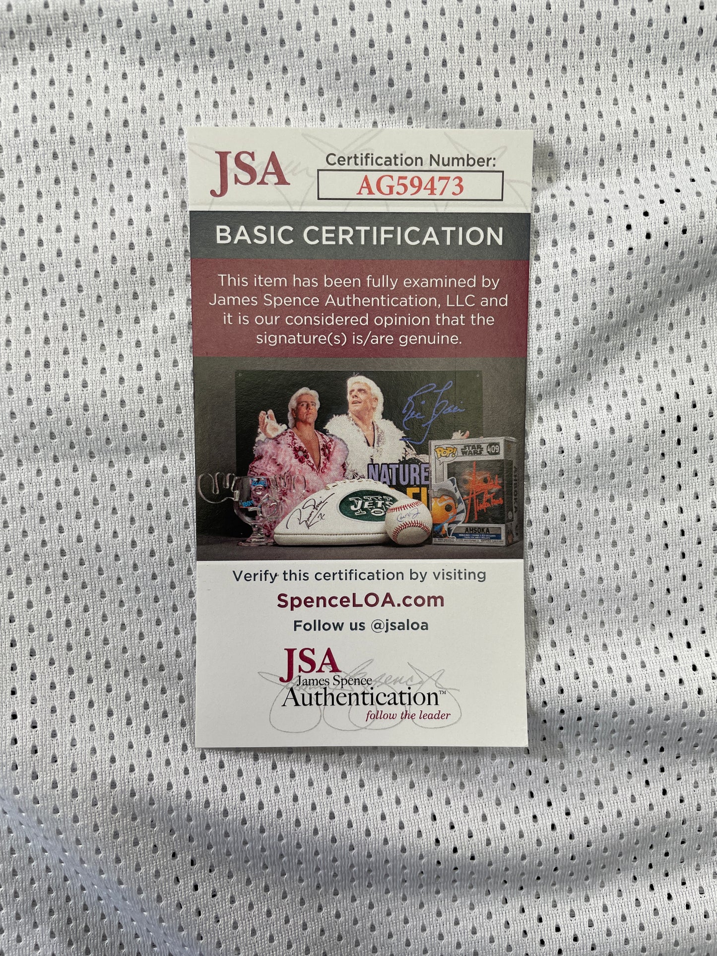 TONY HILL DALLAS COWBOYS SIGNED WHITE JERSEY w/SB Champ XII JSA COA