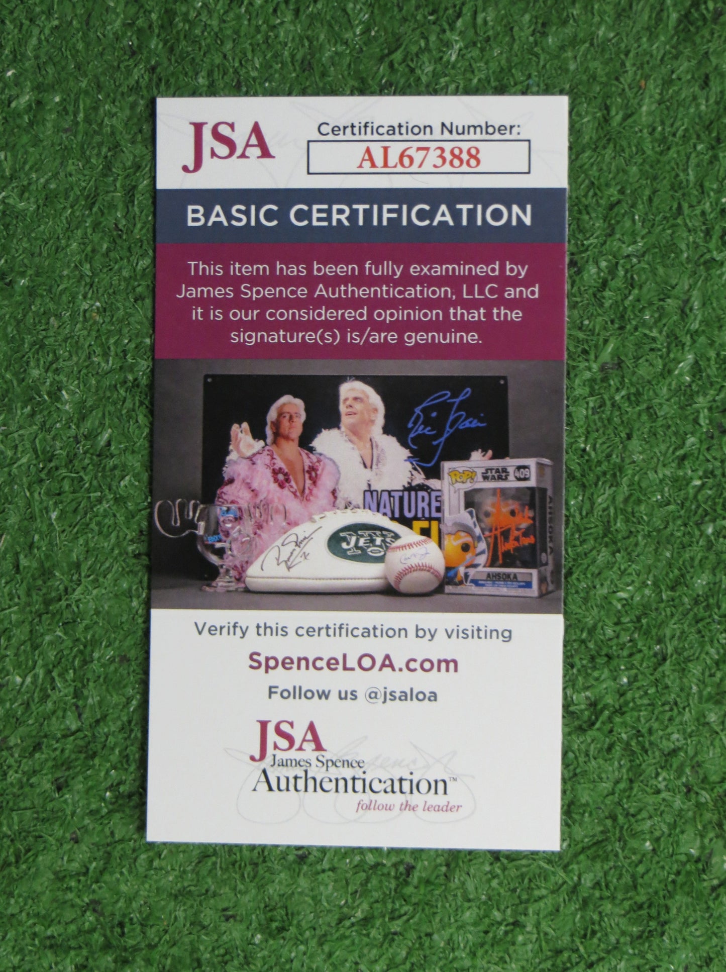 ROCKY BLEIER PITTSBURGH STEELERS SIGNED 8x10 PHOTO JSA COA