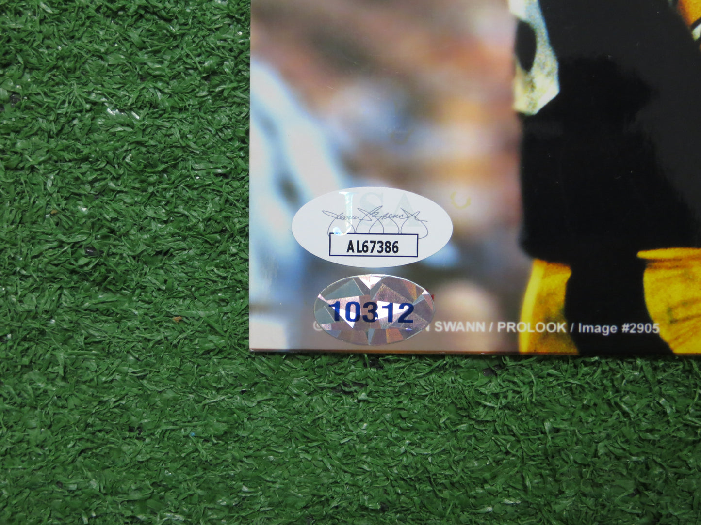 LYNN SWANN PITTSBURGH STEELERS SIGNED 8x10 PHOTO JSA COA