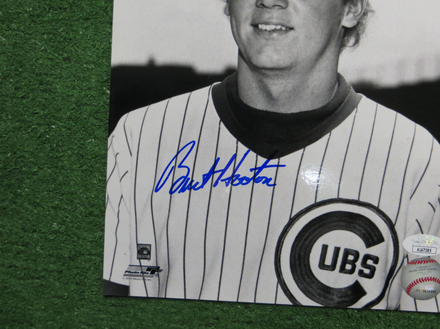 BURT HOOTON SIGNED CHICAGO CUBS 8x10 PHOTO JSA COA Dodgers Astros