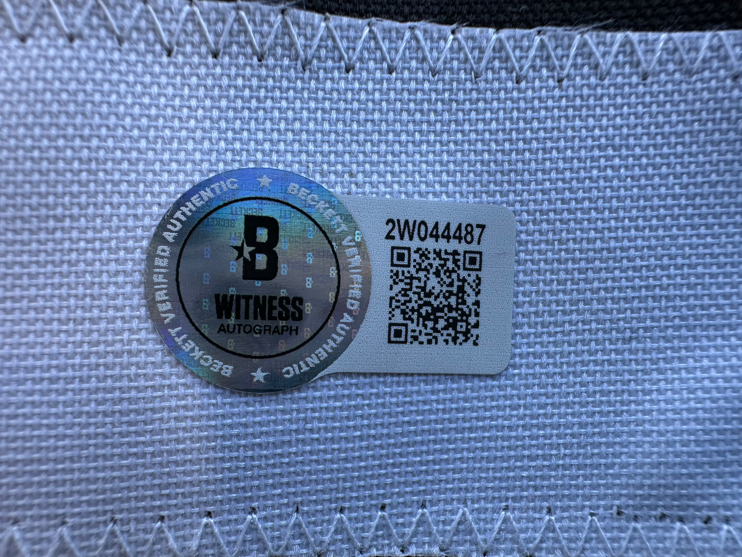 ED BELFOUR SIGNED GREEN HOCKEY JERSEY Dallas Stars BAS