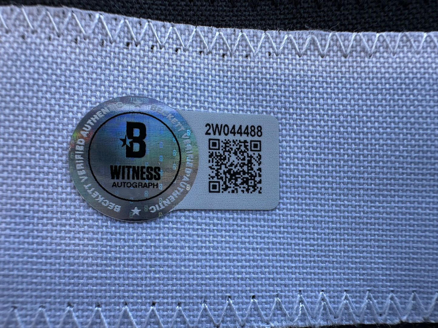 ED BELFOUR SIGNED GREEN HOCKEY JERSEY Dallas Stars BAS