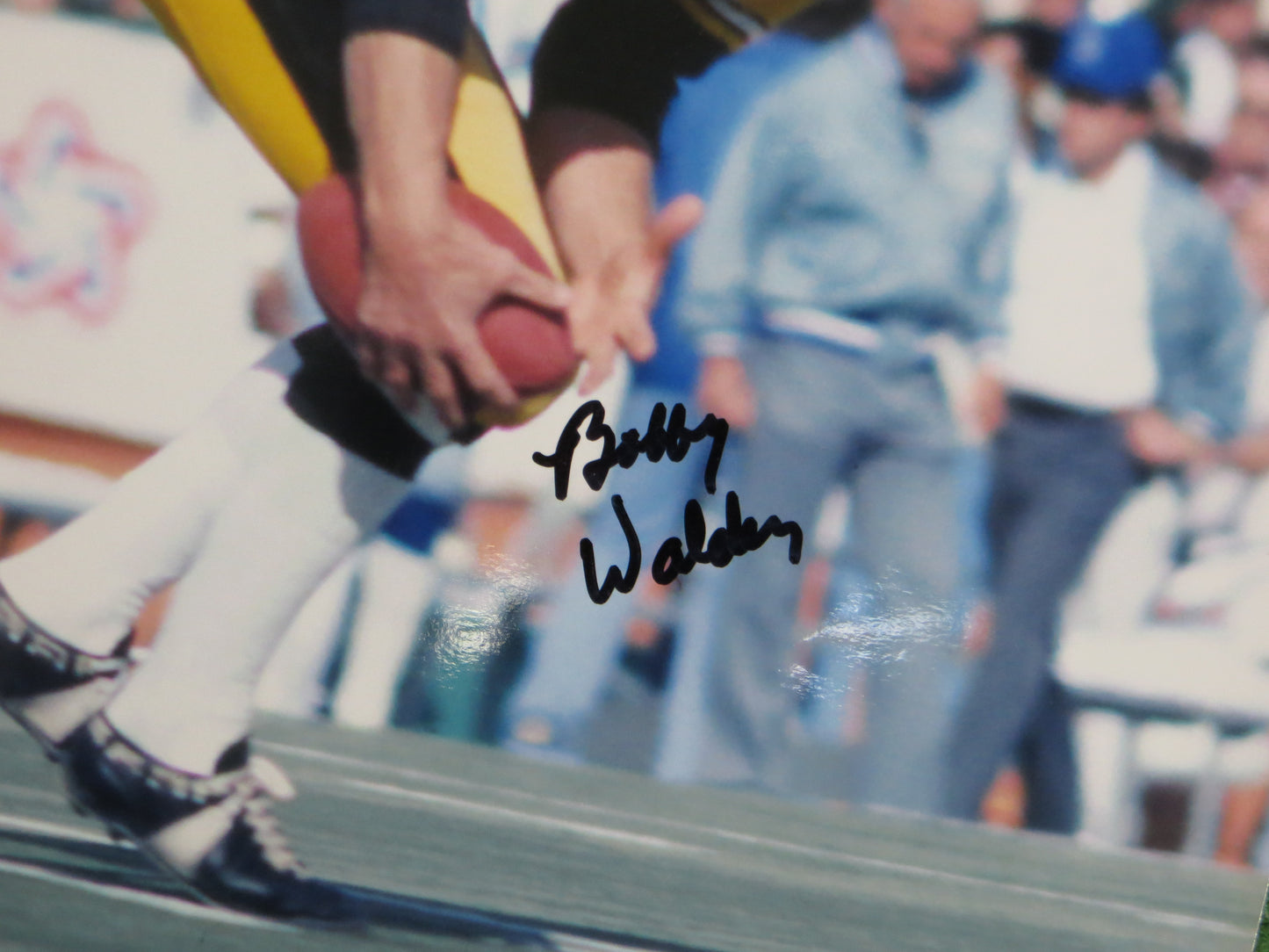BOBBY WALDEN PITTSBURGH STEELERS SIGNED 8x10 PHOTO JSA COA