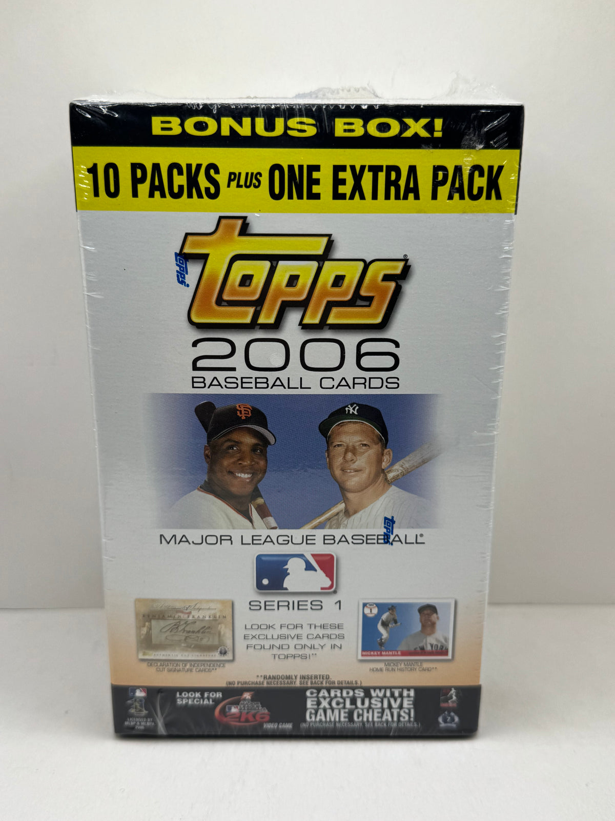 2006 Topps Baseball Series 1 Bonus Box