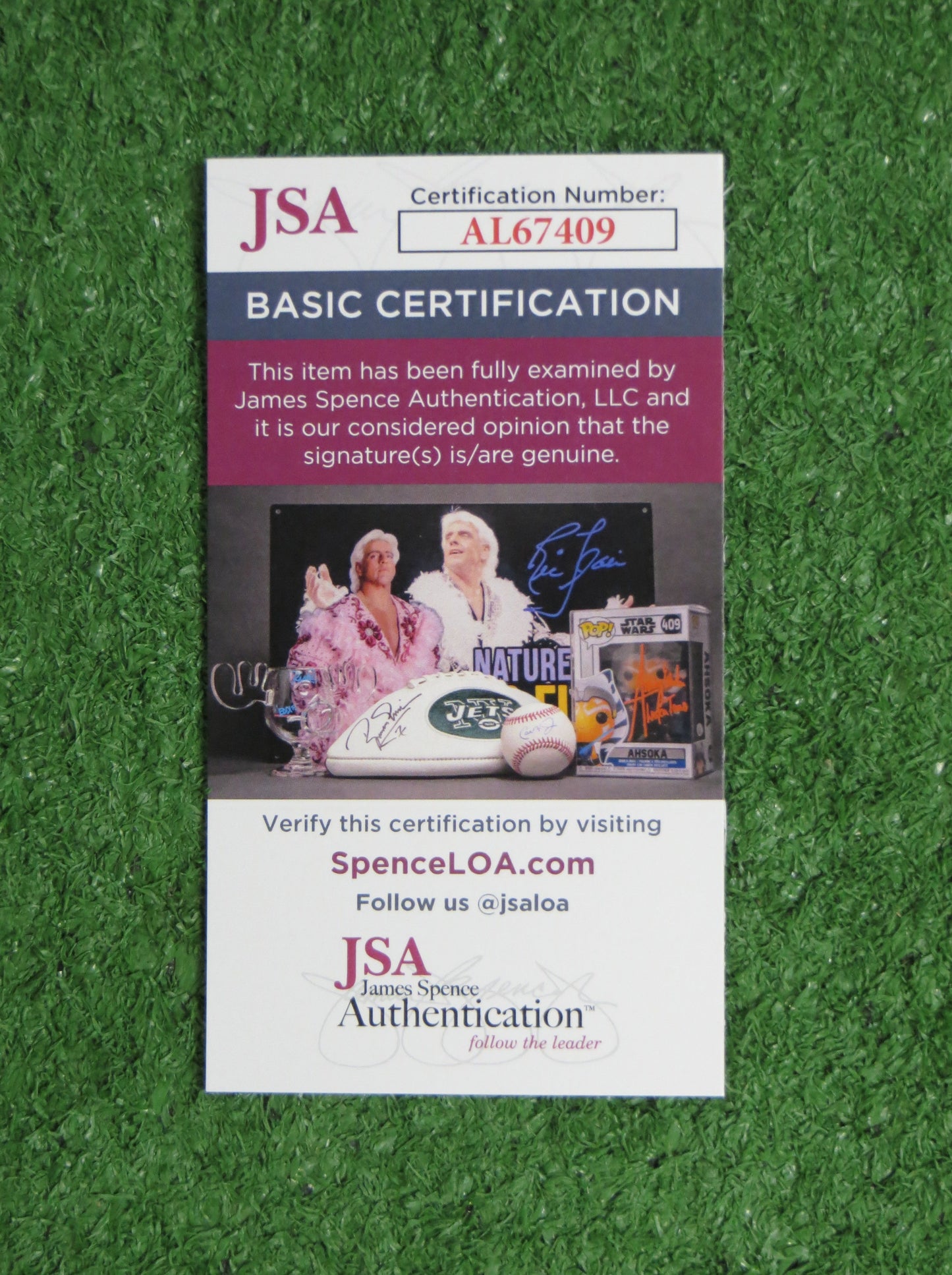 MEAN JOE GREENE PITTSBURGH STEELERS SIGNED PHOTO JSA COA