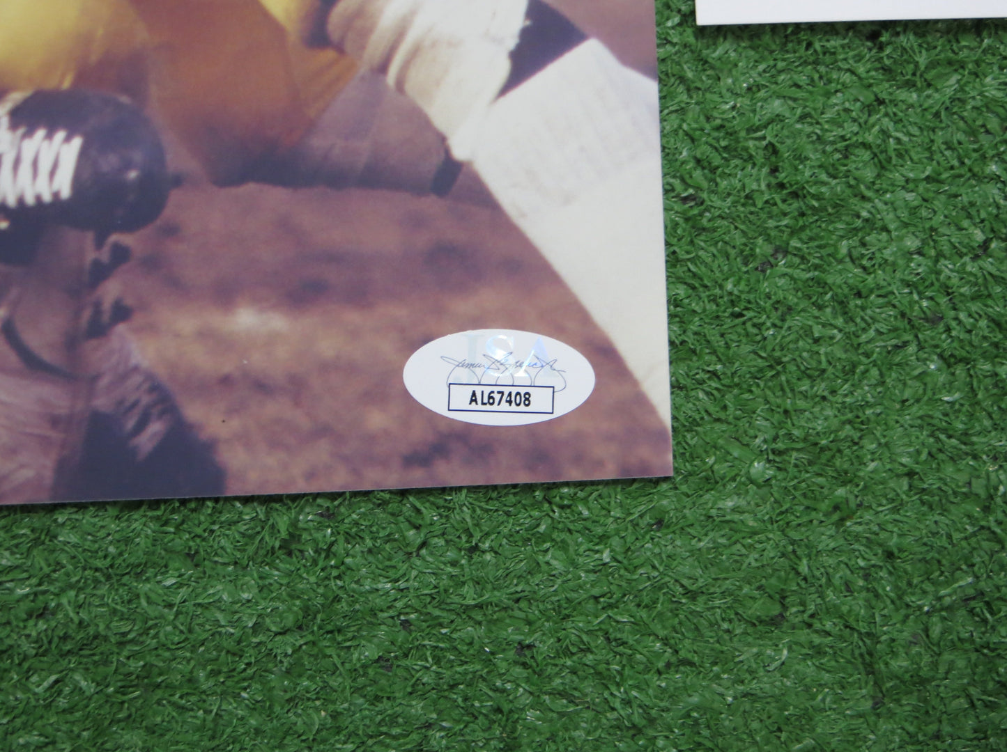 JACK HAM PITTSBURGH STEELERS SIGNED 8x10 PHOTO JSA COA