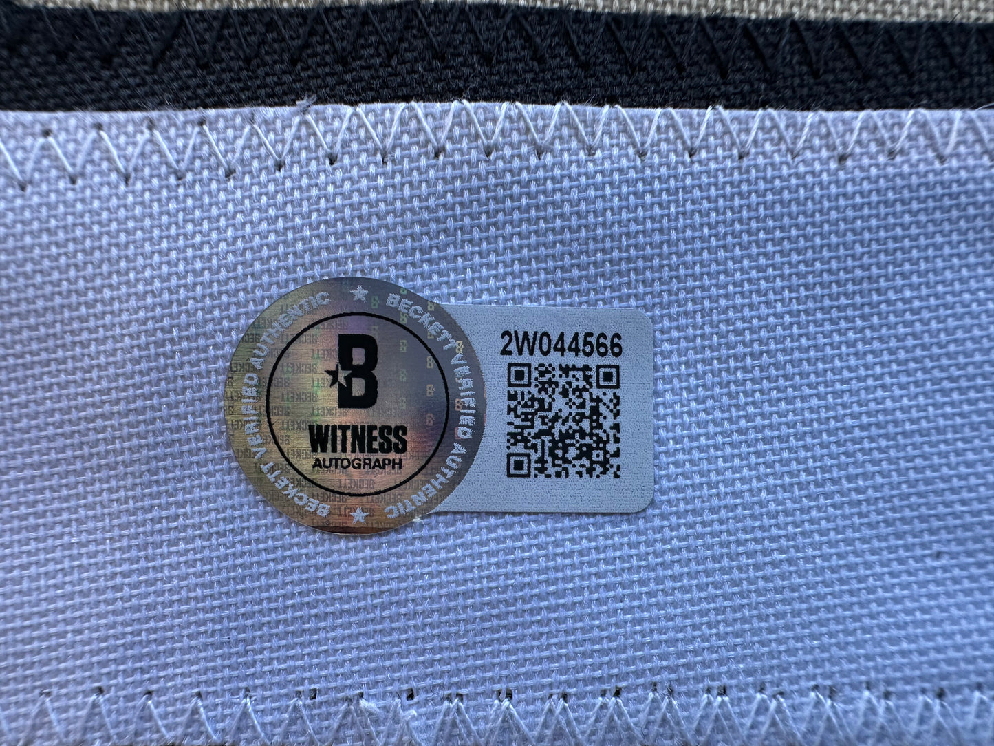 ED BELFOUR SIGNED GREEN HOCKEY JERSEY Dallas Stars BAS