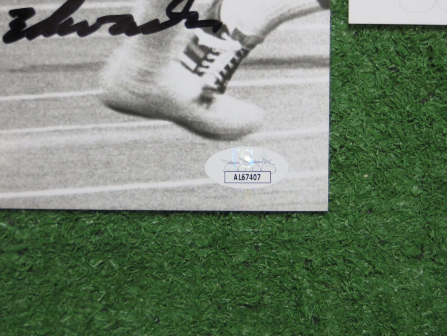 GLEN EDWARDS PITTSBURGH STEELERS SIGNED 8x10 PHOTO JSA COA