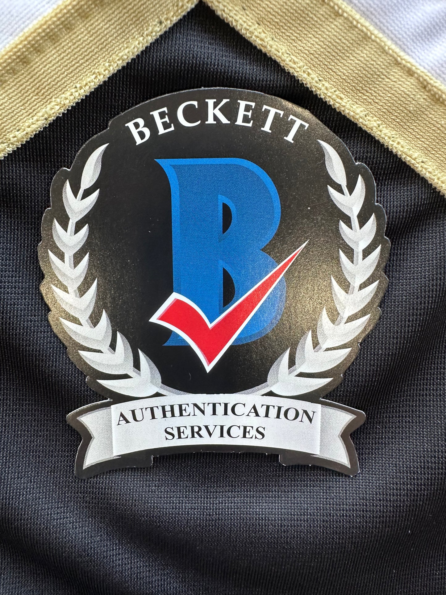 ED BELFOUR SIGNED GREEN HOCKEY JERSEY Dallas Stars BAS