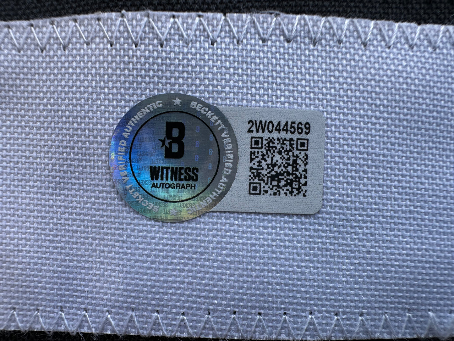 ED BELFOUR SIGNED GREEN HOCKEY JERSEY Dallas Stars BAS