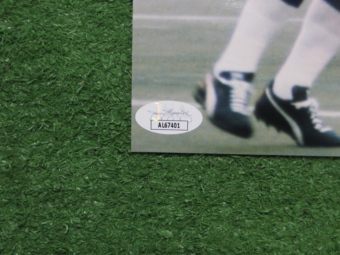 ERNIE HOLMES PITTSBURGH STEELERS SIGNED 8x10 PHOTO JSA COA